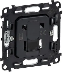 Механизм розетки комп. 1-м Valena Inmatic RJ45 CAT.5E UTP Leg 753070