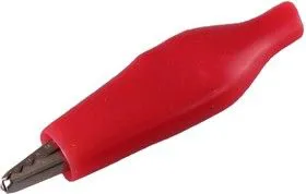 16-0002, Зажим крокодил 5 А 46 мм в изоляторе