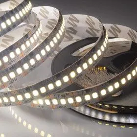 141-211, LED лента 12 В, 10 мм, IP23, SMD 2835, 240 LED/m, цвет свечения белый (6000 К)