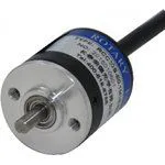 RCC30S4-E2M2C-500BM DC8-26V Инкрементальный энкодер с диаметром корпуса 30 мм, вал 4 мм, 500 имп/об, выход NPN открытый коллектор, встроенны