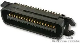 552274-1, MINI D RIBBON CONNECTOR, PLUG, 36 POSITION, IDC/IDT