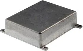 G0473F, Корпус для РЭА 119х93.5х34 мм, металл, с крепежным фланцем