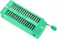 DS1043-32, DIP панель 32-контактная с нулевым усилием 0.3-0.6