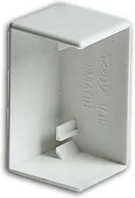 Заглушка 40х16 бел. Рувинил ЗГЛ-40х16