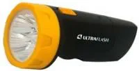 Фонарь LED 3827 (аккум. 220В черн./жел. 5 LED SLA пласт. коробка) Ultraflash 11241