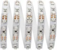 00-13 Светодиодная лента, 12В, 9,6Вт/м, smd 3528, 120 д/м, IP20, ширина подложки 8мм, красный