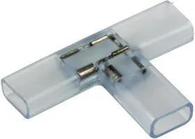 142-042, Муфта соединительная T для светодиодной ленты 220 В 9.5х6 мм