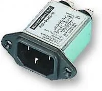 RID-0342-H, IEC фильтр, 47000 пФ, 250 В, IEC, Сетевой, 3 А, Быстрое Соединение