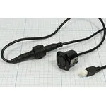 Ультразвуковой сенсор для Парктроников 40кГц, 18x19мм с несимметричной диаграммой направленности 90/70град, 12H01-TK046L179-01; уп 18x19 WP