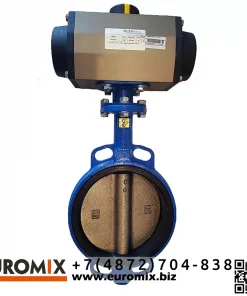 Затвор дисковый поворотный (Пневматический привод), VB150 AP