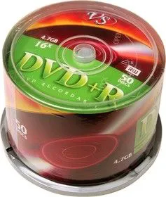 VS DVD+R 4.7 GB 16x CB/50, Записываемый компакт-диск