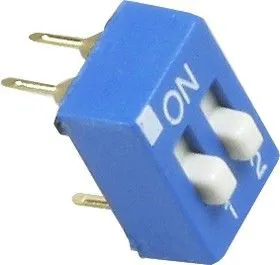 SWD1-2 (ВДМ1-2), Переключатель DIP, 2 контактных групп (OBSOLETE)