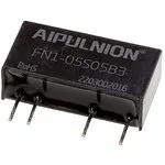 FN1-05S05B3, DC-DC преобразователь 1Вт 5В выход 5В SIP4 16.5*6*10мм (=B0505S-1W3)