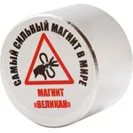 Неодимовый магнит диск Магнит Великан 45х30 мм, N38