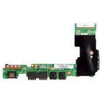 (60-OA3AIO1000-B02) плата расширения 1015B_IO_BOARD Rev.1.1 для ноутбука Asus 1015B (плата портов, картридера и контроллера LAN)