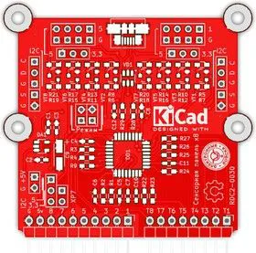 Печатная плата RDC2-0030, Печатная плата с разводкой, FR4 57.685х54.229мм (1.5мм, 18мкм)