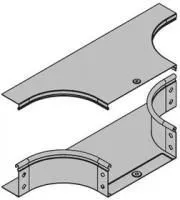 Крышка на ответвитель DPT Т-образный горизонтальный осн. 50 ДКС 38040