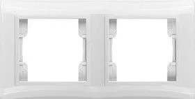 V01-21-A21-M (Рамка 2-мест. (бел), Violet)