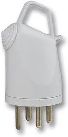 55637, Разъем Pin & Sleeve, 20 А, Монтаж на Кабель, Штекер, 3P+N+E, Белый