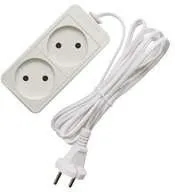 Удлинитель 2х3м без заземл. 6А IP20 ШВВП 1.3кВт Союз 481S-0203