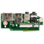 (60-NZZAU1000-E01) плата расширения N61DA AUDIO BOARD Rev.2.1 для ноутбука Asus N61DA (плата портов)