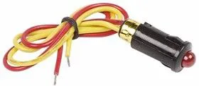 36-4710, Индикатор 8 12В с проводом красный LED