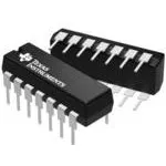 TLC339IN, Comparator Quad R-R O/P 16V 14-Pin PDIP Tube