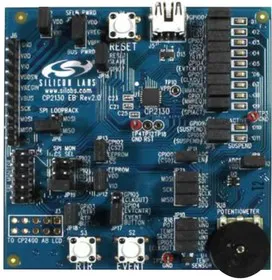 CP2130EK, Evaluation Kit, CP2130 USB To SPI Bridge, 3 x SPI Slave Devices