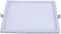06-27 Светодиодная панель встраиваемая квадр. 220В, 12Вт, CRI:80Ra, 960Лм, 120*85 мм, алюминиевый корпус, встроенный изолированный драйвер,