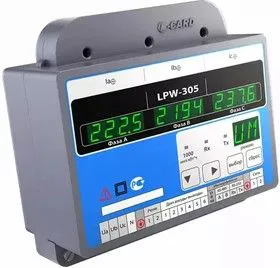 LPW-305-5 (Госреестр), Анализатор качества электроэнергии (с реле, без дискретного входа, c MicroSD)