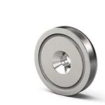 D 25х8, N35H, Держатель под винт магнитный до 14 кг (покрытие Ni)