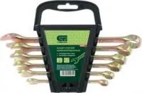 15437, Набор ключей комбинированных 8-17 мм. 6 шт.