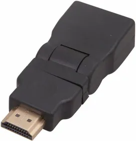 17-6813, Переходник штекер HDMI - гнездо HDMI, поворотный