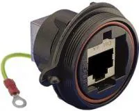 PX0893/E, Адаптер в линию, Cat6a, RJ45, RJ45, Переходник, Встраиваемый в Линию, Buccaneer Standard Series