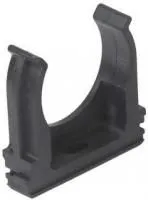 Клипса для трубы d25мм черн. Рувинил К01125Ч