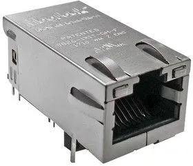 0826-1X1T-GH-F, MAGJACK, 1000 BASE-T, RJ45, 8P8C, 1PORT