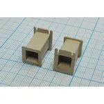 Каркас индуктивности  7,6x 7,6x18,5; 4129 А индук каркас 7,6x 7,6x18,5\