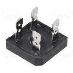 GBPC3506, Диодный мост: однофазный, Urmax: 600В, If: 35А, Ifsm: 400А, MBR-25