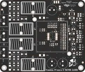 Печатная плата RDC2-0049 100, Печатная плата с разводкой, FR4 102,9х87,63мм (1.5мм, 18мкм)