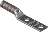 LCC2-14DW-Q, TERMINAL, COMPRESSION LUG, 1/4, 2AWG