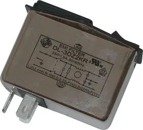 DL-3DZ2KR, 3А, 250В, Сетевой фильтр