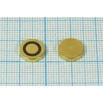 Ультразвуковой пьезоэлемент 10 x 2.18мм, диск позолоченный, 1.0МГц; пэу 10 x 2,18диск1,0МГц\Au JYYT1,00C10AD0H5-T0