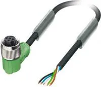 1669877, Датчик Кабеля, 90 M12 Receptacle to Free End, 5 м, 16.4 фут