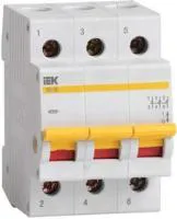 Выключатель нагрузки ВН-32 20А/3П ИЭК MNV10-3-020