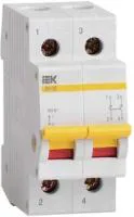 Выключатель нагрузки ВН-32 100А/2П ИЭК MNV10-2-100