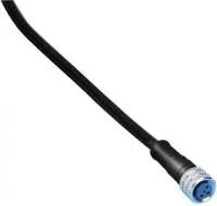 120006-0002, Датчик Кабеля, BRAD, M12 Straight Receptacle to Free End, 5 м, 16.4 фут, 120006 Series