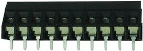 1-1546074-0, TERMINAL BLOCK, PCB, 10 POSITION, 30-12AWG
