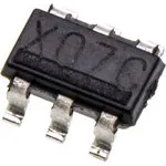 TPS22810DBVT, Power Switch Hi Side 1-OUT 2A 0.086Ohm 6-Pin SOT-23 T/R