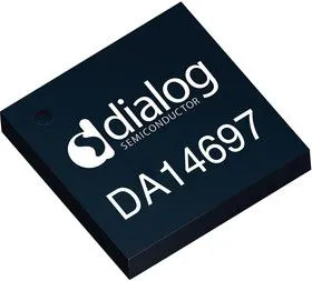DA14697-00000HR2, Microcontroller Application Specific DA1469x Series, ARM Cortex-M33F, 32bit/512Byte, 96MHz, VFBGA100