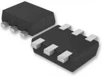 EMT52T2R, Массив биполярных транзисторов, Двойной PNP, -50 В, 150 мВт, -100 мА, 120 hFE, SOT-563